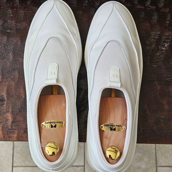 Wolf & Shepherd Men's Cruise TRE Slip On Sneakers, White, Sz 13 - Picture 7 of 16